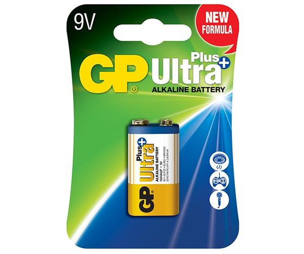 GP Batteries GP 1604AUP-C1 / 6LF22 / 9V ULTRA PLUS - 1 pack - Blister Batteries and Chargers