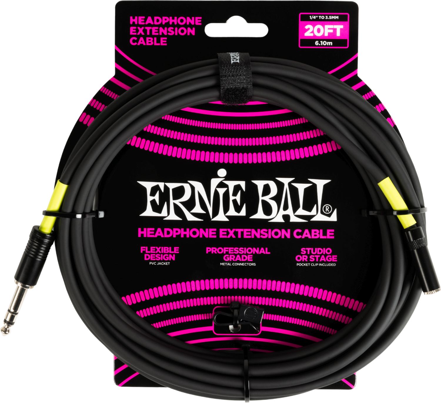 Ernie Ball 6423 Headphone Extension Cable